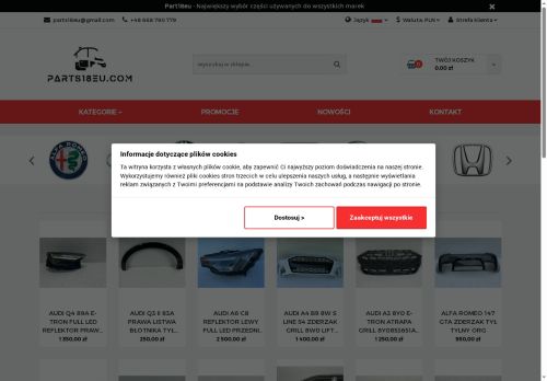 PARTS18EU SPÓŁKA Z OGRANICZONĄ ODPOWIEDZIALNOŚCIĄ